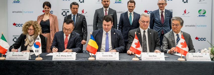 S.N. Nuclearelectrica si consortiul international AtkinsRéalis, Ansaldo Nucleare, Canadian Commercial Corporation si Korea Hydro & Nuclear Power Co avanseaza semnificativ lucrarile de retehnologizare a Unitatii 1  CNE Cernavoda prin Contractul de Inginerie, Procurare si Constructie (EPC)